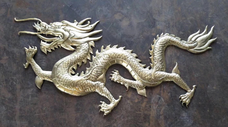 龍浮雕 龍浮雕
